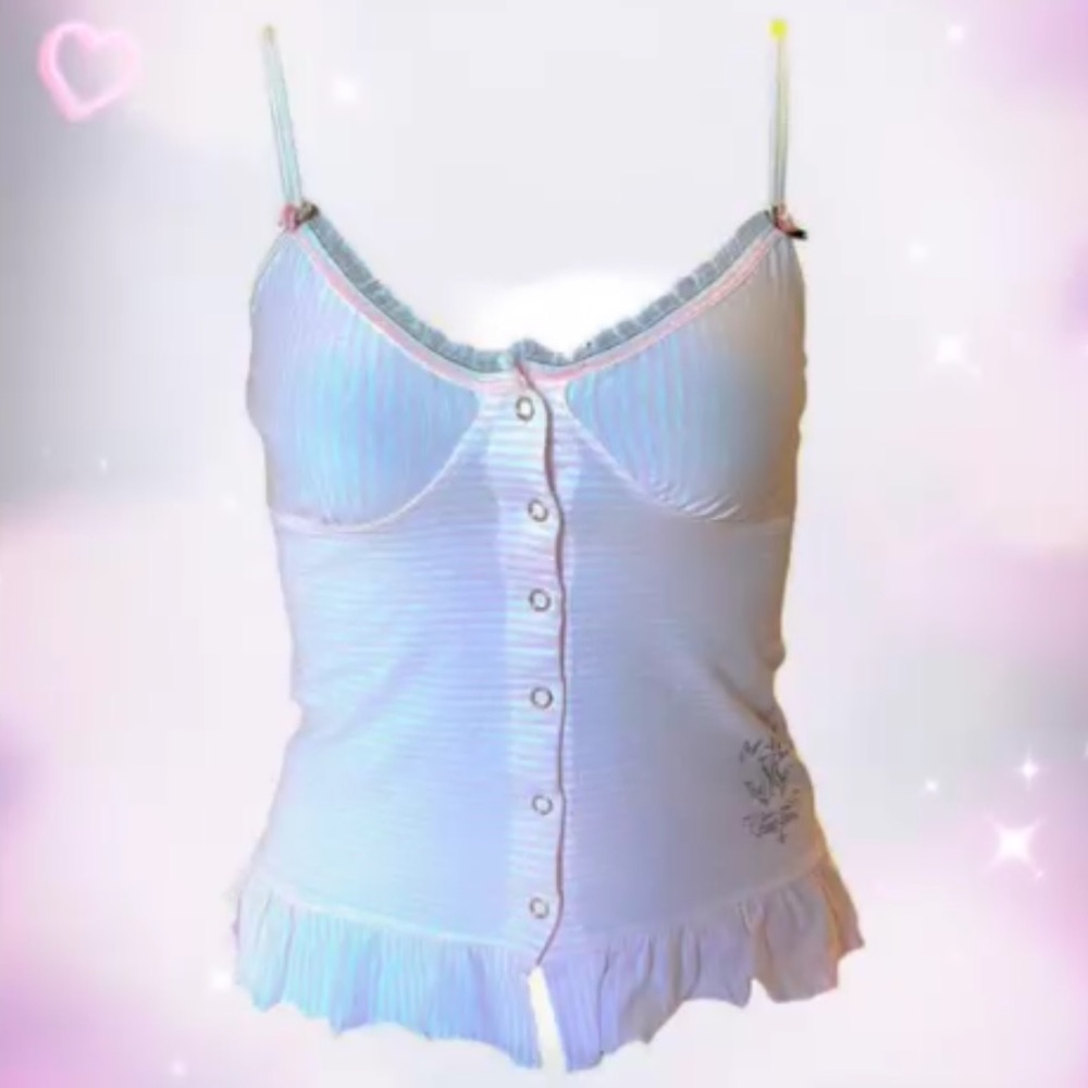 Coquette striped cami top by Vive Maria 🫧